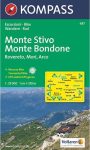 WK 687 - Monta Stivo-Monte Bondone turistatérkép - KOMPASS