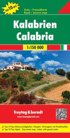 No14. - Calabria Top 10 Tipp autótérkép - f&b
