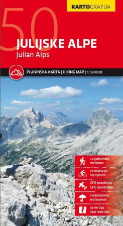 Júliai-Alpok hegyi túratérkép - Kartografija