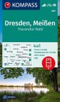   WK 809 - Dresden - Meissen - Tharandter Wald turistatérkép - KOMPASS