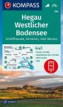   WK 783 - Hegau - Westlicher Bodensee turistatérkép - KOMPASS