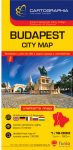 Budapest (City map) térkép - Cartographia