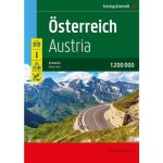 Ausztria autóatlasz - fb