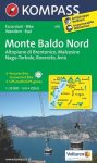 WK 691 - Monte Baldo Nord turistatérkép - KOMPASS