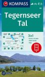 WK 08 - Tegernseer Tal turistatérkép - KOMPASS