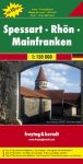 DEU11 - Spessart-Rhön-Mainfranken autótérkép - f&b 