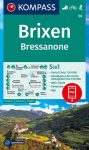 WK 56 - Brixen, Bressanone turistatérkép - KOMPASS