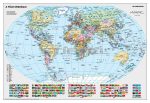   A Föld országai térkép falitérkép (több méretben) - Stiefel