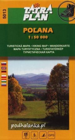 Tatra Plan 5013 - Poľana  turista térkép