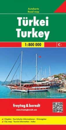 Törökország autótérkép - f&b AK 6003