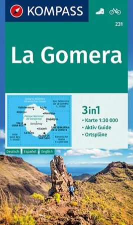WK 231 - La Gomera turistatérkép - KOMPASS