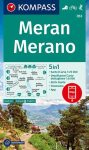 WK 053 - Meran / Merano turistatérkép - KOMPASS