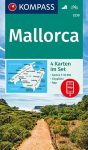 WK 2230 - Mallorca 4 részes turistatérkép - KOMPASS