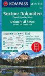   WK 58 - Sextner Dolomiten / Dolomiti di Sesto turistatérkép - KOMPASS