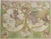 Antik Föld térkép könyöklő - Stiefel 