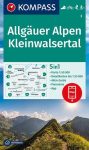 WK 3 - Allgäuer Alpen turistatérkép - KOMPASS