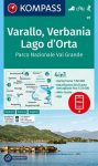   WK 97 - Varallo - Verbania - Lago d'Orta - Parco Nazionale Val Grande  turistatérkép - KOMPASS