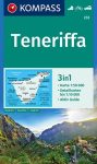 WK 233 - Tenerife turistatérkép - KOMPASS