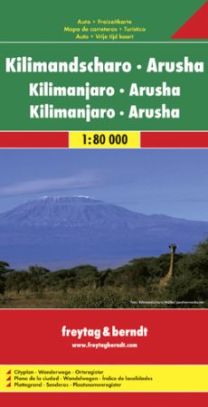 Kilimanjaro - Arusha autótérkép - f&b AK 159
