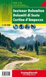   Sextener Dolomiten-Cortina d'Ampezzo turistatérkép - f&b WKS 10