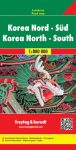 Korea (Észak és Dél) autótérkép - f&b AK 192