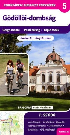 Gödöllői-dombság kerékpáros térkép - Frigória 