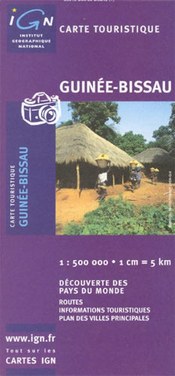 Bissau-Guinea térkép - IGN