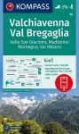   WK 92 - Valchiavenna - Val Bregaglia turistatérkép - KOMPASS
