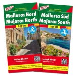 Mallorca autótérkép (észak-dél) térképcsomag - fb