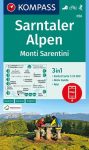 WK 056 - Sarntaler Alpen - Monti Sarentini turistatérkép - KOMPASS