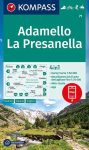 WK 71 - Adamello - La Presanella turistatérkép - KOMPASS
