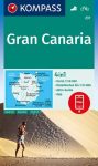 WK 237 - Gran Canaria turistatérkép - KOMPASS
