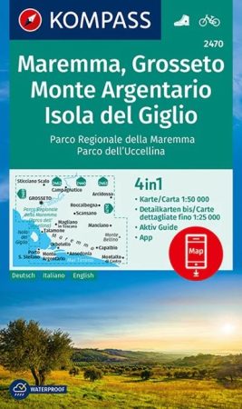 WK 2470 - Maremma, Grosseto, Monte Argentario, Isola del Giglio - KOMPASS