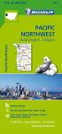 Pacific Northwest térkép - Michelin 171