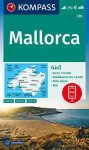 WK 230 - Mallorca turistatérkép - KOMPASS