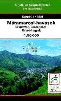 Máramarosi-havasok turistatérkép - Dimap