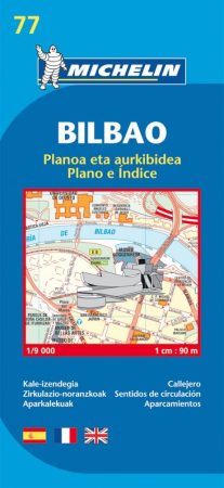 Bilbao térkép - Michelin 77