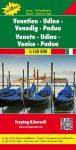   No21. - Veneto: Udine - Velence - Padova Top 10 Tipp autótérkép - f&b