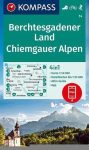   WK 14 - Berchtesgadener Land - Chiemgauer Alpen turistatérkép - KOMPASS