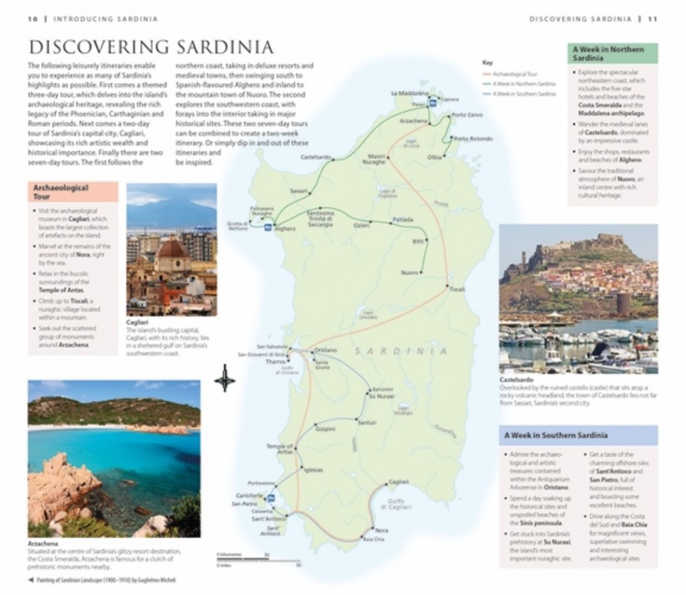 Sardinia Eyewitness Travel Guide - Útikönyv - Térkép - Földg