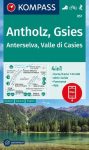   WK 057 - Antholz - Gsies / Anterselva - Valle di Casies turistatérkép - KOMPASS