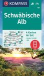 WK 767 - Schwäbische Alb turistatérkép - KOMPASS