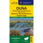   Duna (Budapest-Dunaújváros és a Csepel-sziget) turista-, kerékpáros- és vízitúra térkép - Cartographia