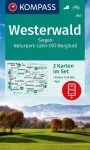 WK 847 - Westerwald  2 részes turistatérkép - KOMPASS
