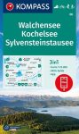   WK 06 - Walchensee-Kochelsee-Sylvenstein Stausee turistatérkép - KOMPASS