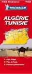 Algéria / Tunézia térkép - Michelin 743