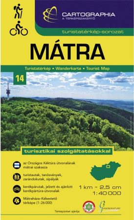 Mátra turistatérkép - Cartographia