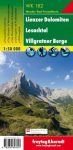 Lienzer Dolomiten – Lesachtal – Villgratner Berge turistatérkép - f&b WK 182