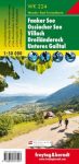   Faaker See – Ossiacher See – Villach – Dreiländereck – Unteres Gailtal turistatérkép - f&b WK 224