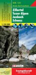 Zillertal – Tuxer Alpen – Jenbach – Schwaz turistatérkép - f&b WK 151